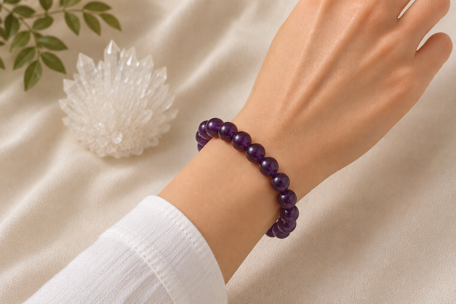 10mm bracelet on hand